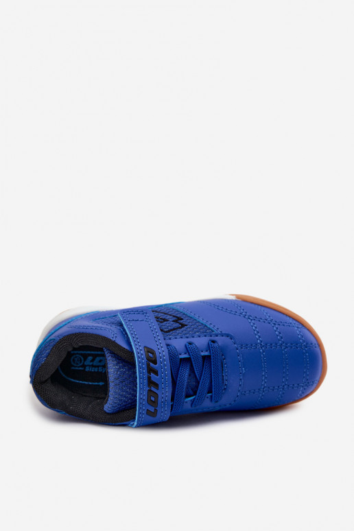 Scarpe sportive per bambini blu LOTTO INHIZZER 2600120K