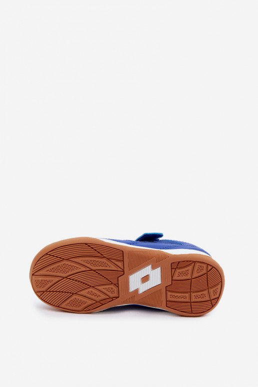 Scarpe sportive per bambini blu LOTTO INHIZZER 2600120K