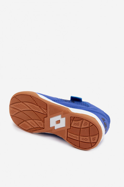 Scarpe sportive per bambini blu LOTTO INHIZZER 2600120K