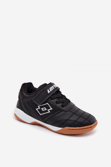 Scarpe sportive per bambini nere LOTTO INHIZZER 2600120K