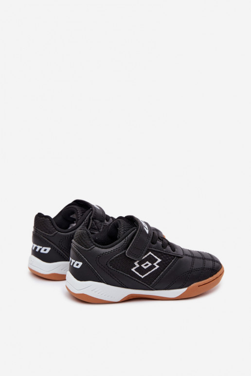 Scarpe sportive per bambini nere LOTTO INHIZZER 2600120K