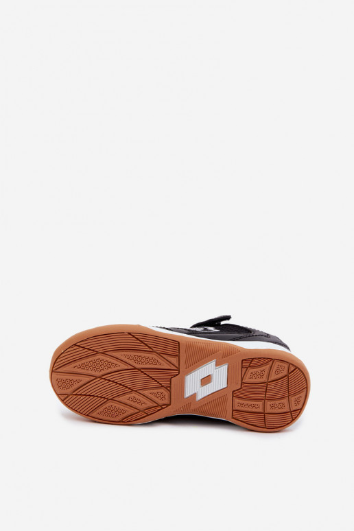 Scarpe sportive per bambini nere LOTTO INHIZZER 2600120K