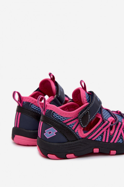 Sandali rosa per bambini LOTTO UCELO 2601500