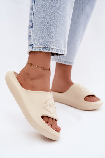 Pantofole leggere da donna LOTTO SLAY 2400471U colore sabbia