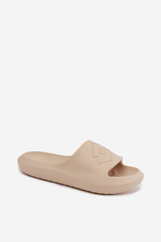 Pantofole leggere da donna LOTTO SLAY 2400471U colore sabbia