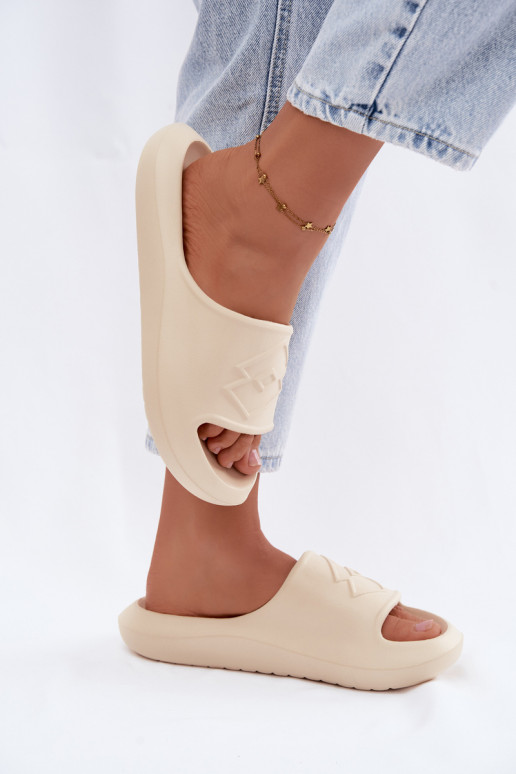 Pantofole leggere da donna LOTTO SLAY 2400471U colore sabbia