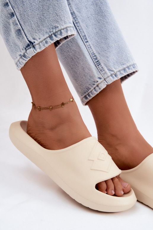 Pantofole leggere da donna LOTTO SLAY 2400471U colore sabbia