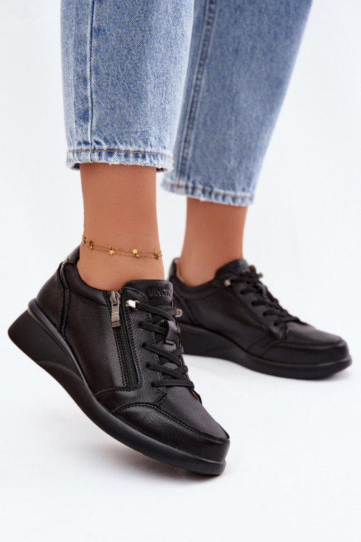 Sneakers da donna con piattaforma Vinceza 79644 colore nero