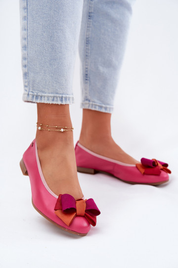 Ballerine rosa con fiocchi Tai turiciejka P6801-15 2
