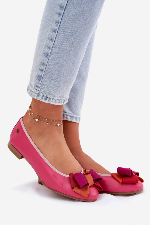 Ballerine rosa con fiocchi Tai turiciejka P6801-15