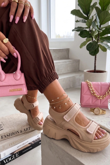 Sandali beige chunky Abigail