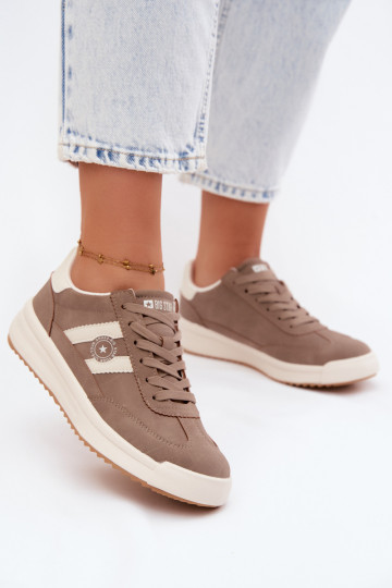 Scarpe sportive per donne Big Star UU274025 in colore sabbia 2