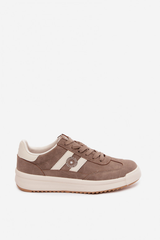 Scarpe sportive per donne Big Star UU274025 in colore sabbia