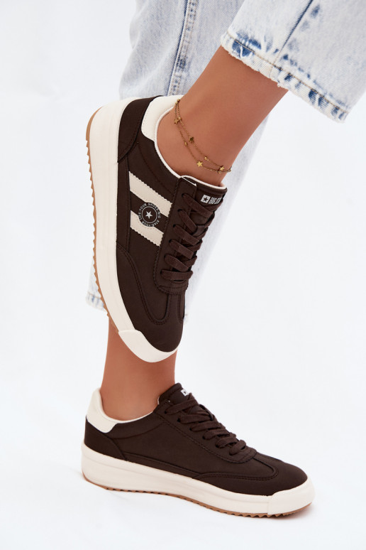Scarpe sportive per donne Big Star UU274024 in colore cioccolato
