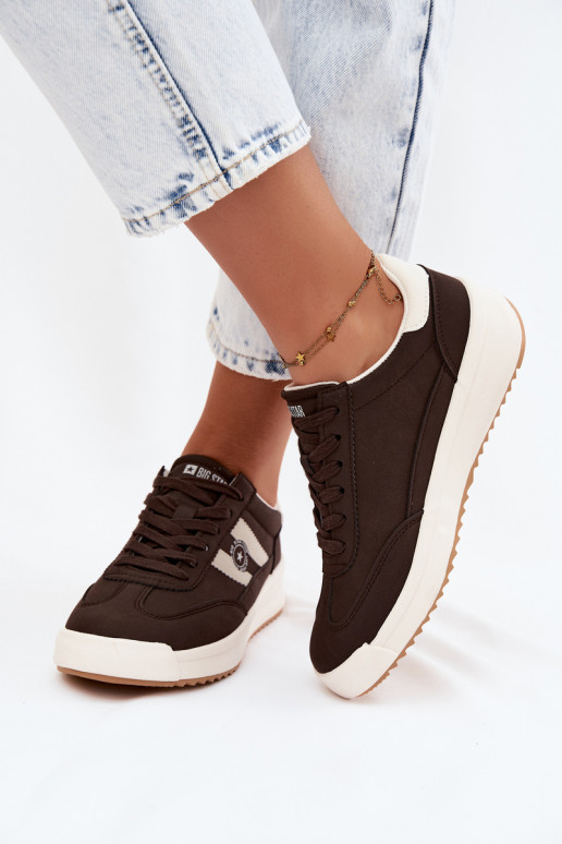 Scarpe sportive per donne Big Star UU274024 in colore cioccolato