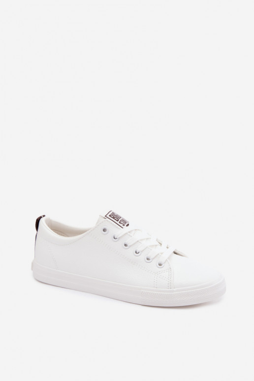 Sneakers da donna bianche in ecopelle Big Star TT274960