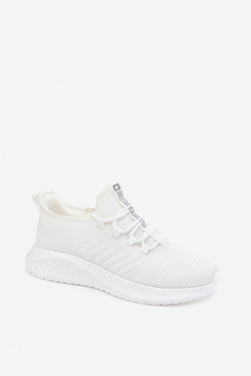 Scarpe sportive da uomo bianche Big Star UU174004