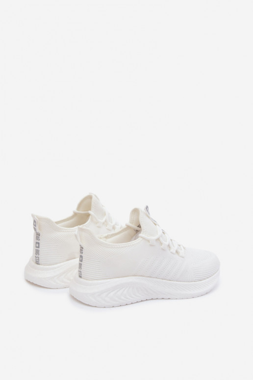 Scarpe sportive da uomo bianche Big Star UU174004