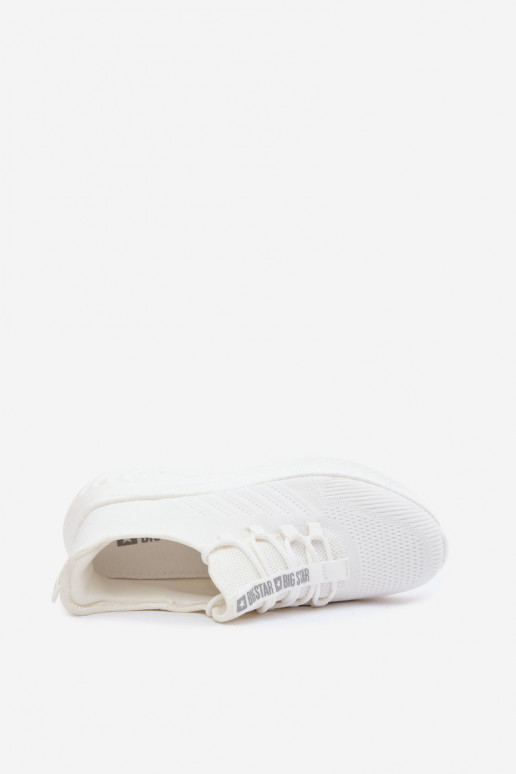 Scarpe sportive da uomo bianche Big Star UU174004