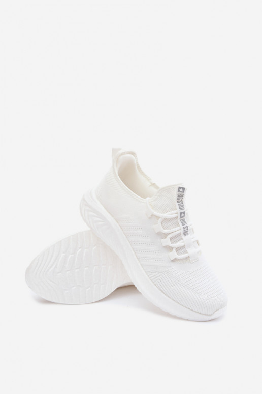 Scarpe sportive da uomo bianche Big Star UU174004