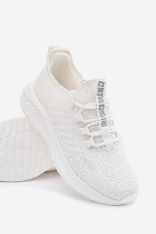 Scarpe sportive da uomo bianche Big Star UU174004