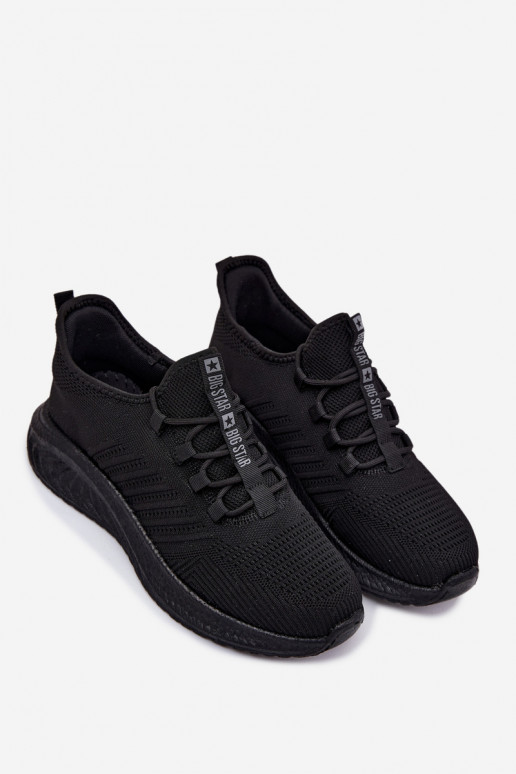 Scarpe sportive da uomo nere Big Star UU174003