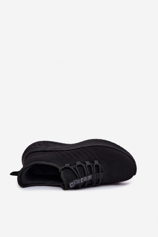 Scarpe sportive da uomo nere Big Star UU174003