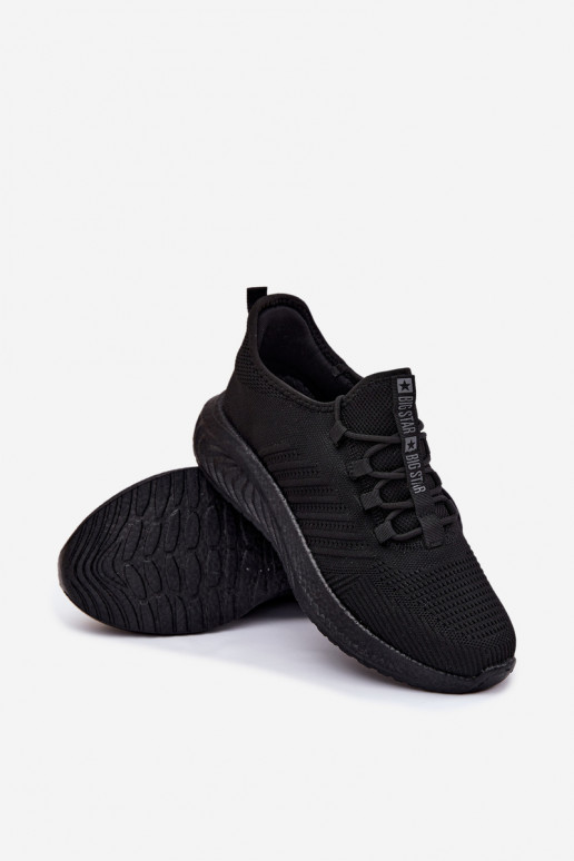 Scarpe sportive da uomo nere Big Star UU174003