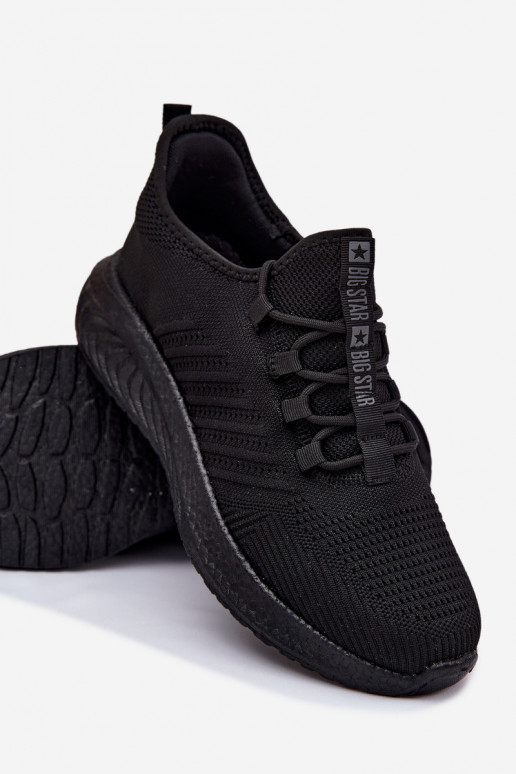 Scarpe sportive da uomo nere Big Star UU174003