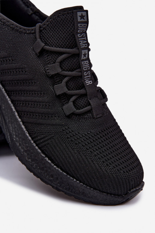 Scarpe sportive da uomo nere Big Star UU174003