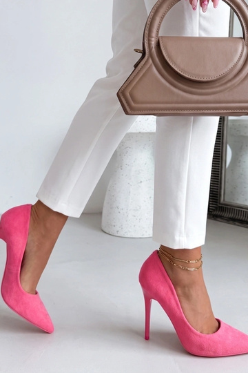 Décolleté classici rosa Nicole 2