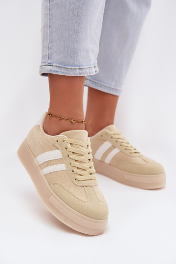 Scarpe sportive gialle con piattaforma Giselia 2