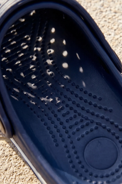 Pantofole leggere da uomo blu scuro Tai Turiravena
