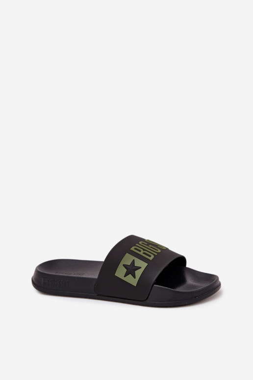 Ciabatte da uomo nere "Big Star SS174359"
