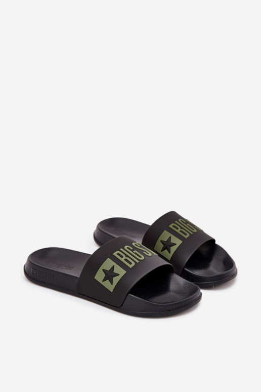 Ciabatte da uomo nere "Big Star SS174359"