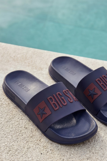 Ciabatte da uomo blu scuro "Big Star SS174361"