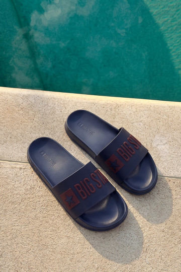Ciabatte da uomo blu scuro "Big Star SS174361" 2