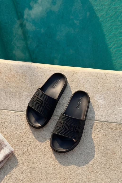 ciabatte maschili leggere Big Star SS174356 nere