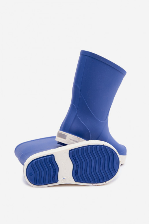 Stivali in gomma blu per bambini INave Gokids 979