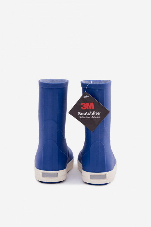 Stivali in gomma blu per bambini INave Gokids 979