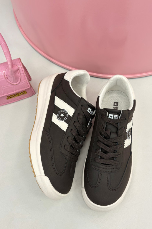 Scarpe sportive per donne Big Star UU274024 in colore cioccolato