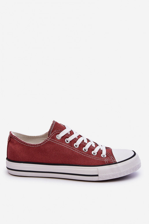 Sneakers basse classiche da donna in marrone Vegas
