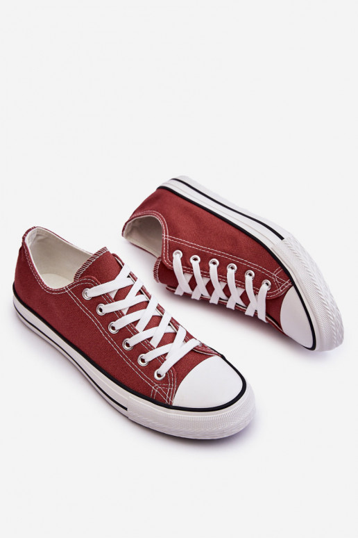 Sneakers basse classiche da donna in marrone Vegas
