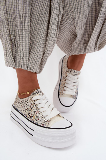 Elegantellato Scarpe per il tempo libero con una piattaforma Colori differenti Stilla