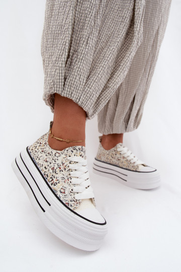 Elegantellato Scarpe per il tempo libero con una piattaforma Colori differenti Stilla 2
