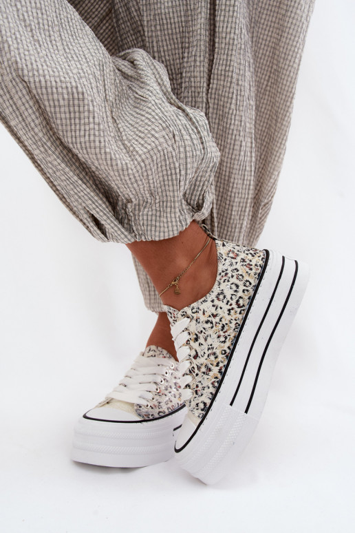 Elegantellato Scarpe per il tempo libero con una piattaforma Colori differenti Stilla