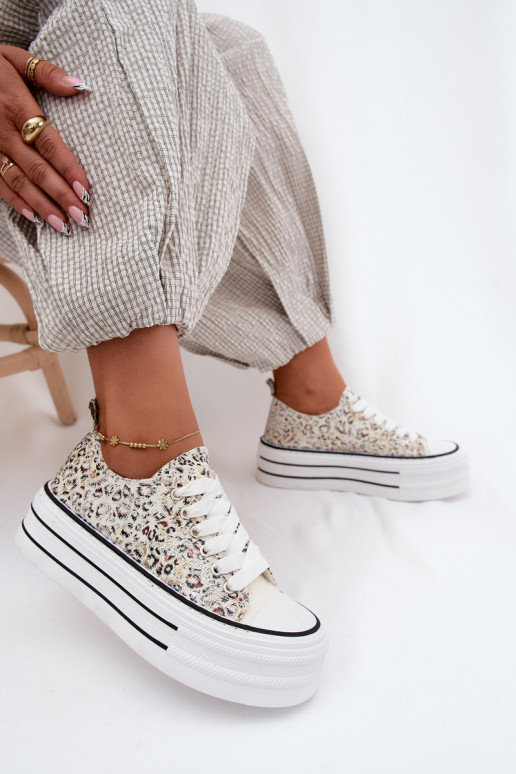 Elegantellato Scarpe per il tempo libero con una piattaforma Colori differenti Stilla