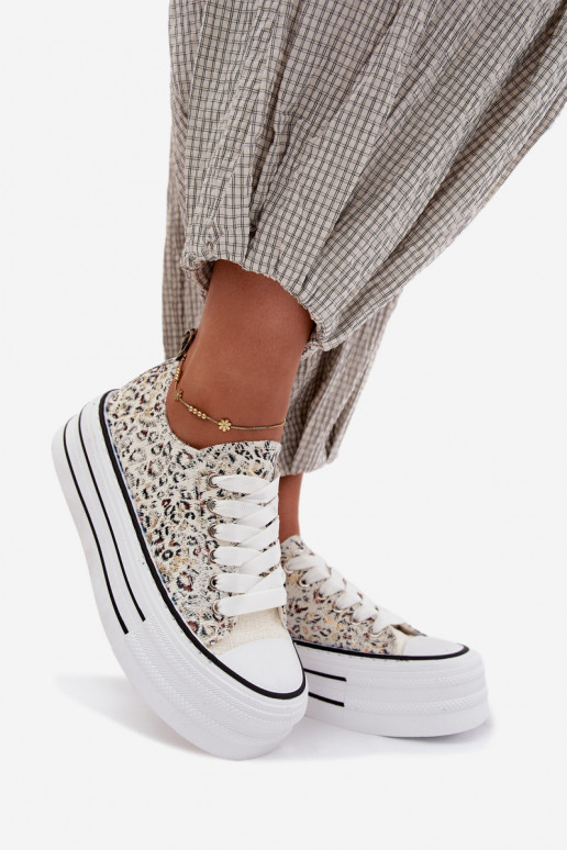 Elegantellato Scarpe per il tempo libero con una piattaforma Colori differenti Stilla