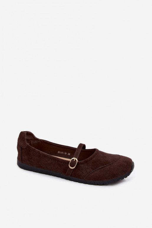 Ballerine Stile sportivo con cinghie CzekoladoAe Charmy