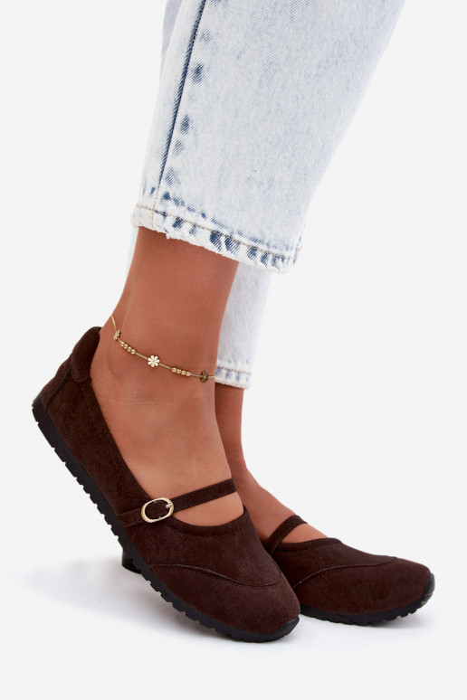 Ballerine Stile sportivo con cinghie CzekoladoAe Charmy